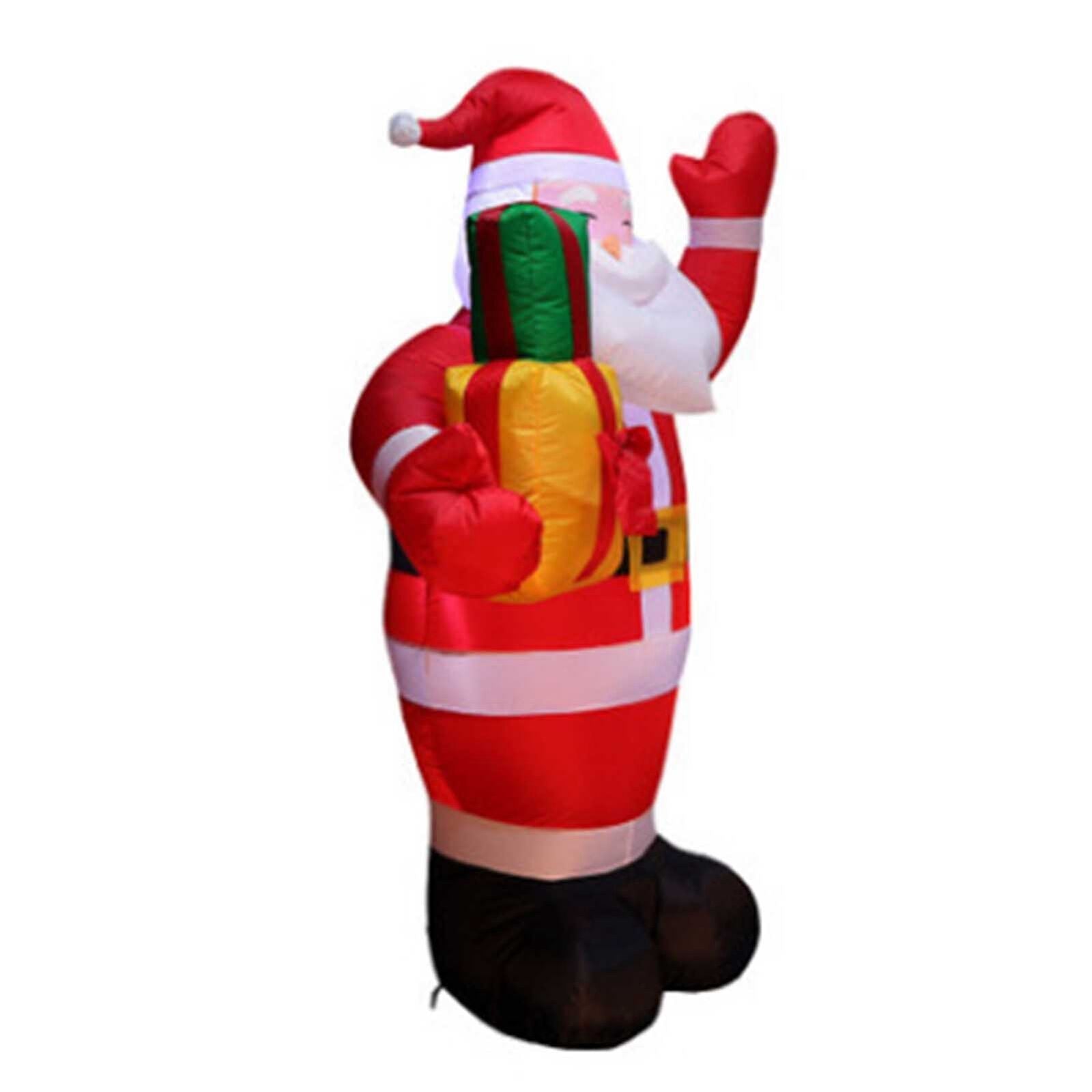 5 ft Christmas Inflatable Santa Claus LED Light Air Blown Xmas Yard Decor Gift