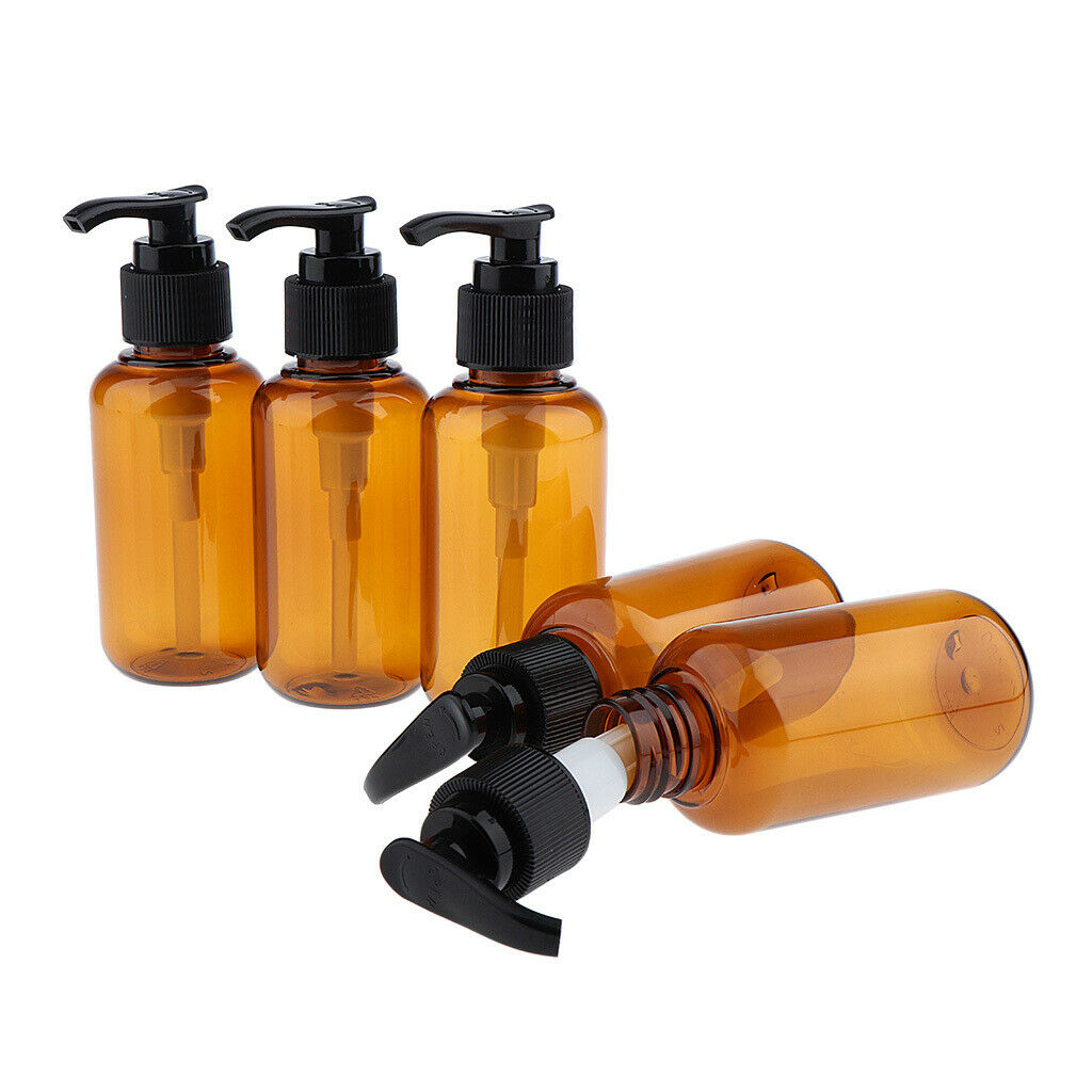 10pcs Refillable Empty Spray Bottles Pump Dispenser for Lotion Shampoo Soap