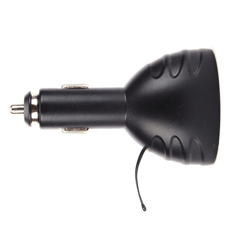 12V/24V 3 in 1 Dual USB Car Phone Charger Adapter LED Display Fast Charging
