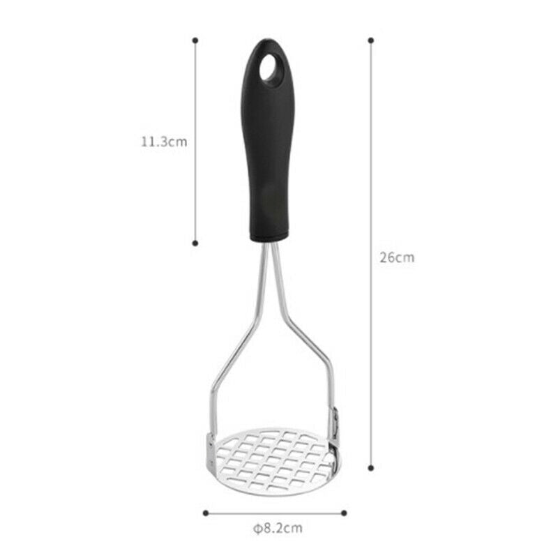 Hand Held Mashed Potatoes Crusher Puree Juice Maker Kitchen Fruit Vegetab.l8
