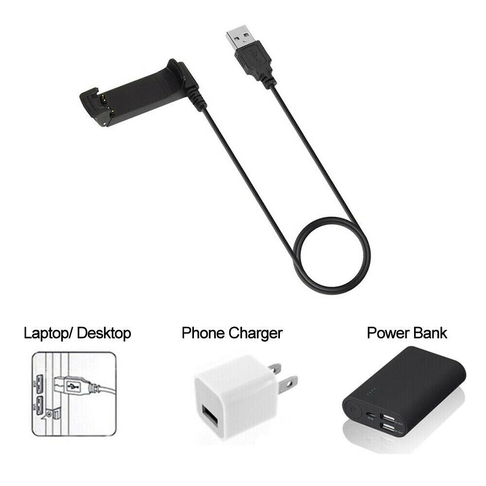 Dock Charger USB Charging Cable Cord For Garmin Fenix/2 Quatix Tactix D2 Parts