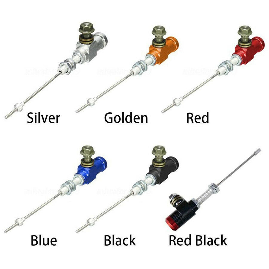 Universal Motorcycle Hydraulic Clutch Master Cylinder Rod Brake Pump Kit Durable