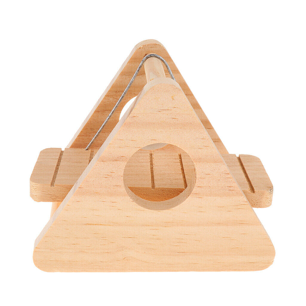 Wooden Exercise Swing, Sports Toys for Small Animals, Hamster, Mouse, Rat,