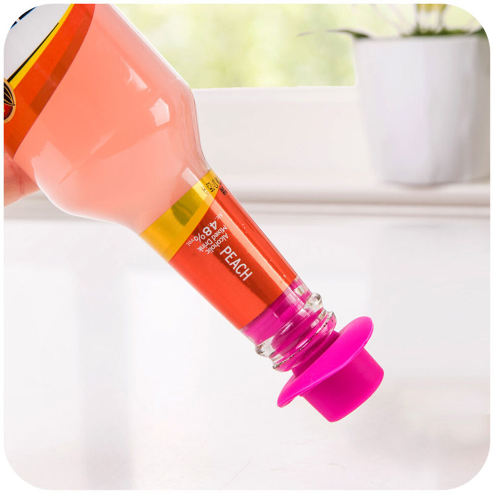 5 X1.1'' Novelty Top Hat Bottle Topper Wine Champagne Cork Stopper Kitche.l8