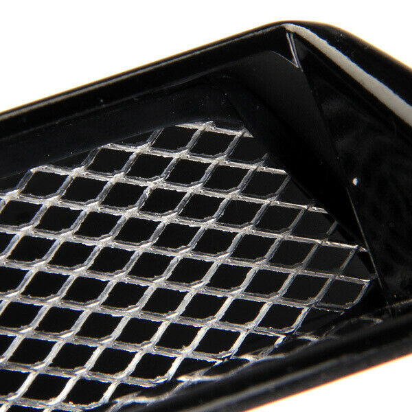 1Pcs Universal Car Black Decorative Hood Scoop Air Flow Vent Cooling Duct
