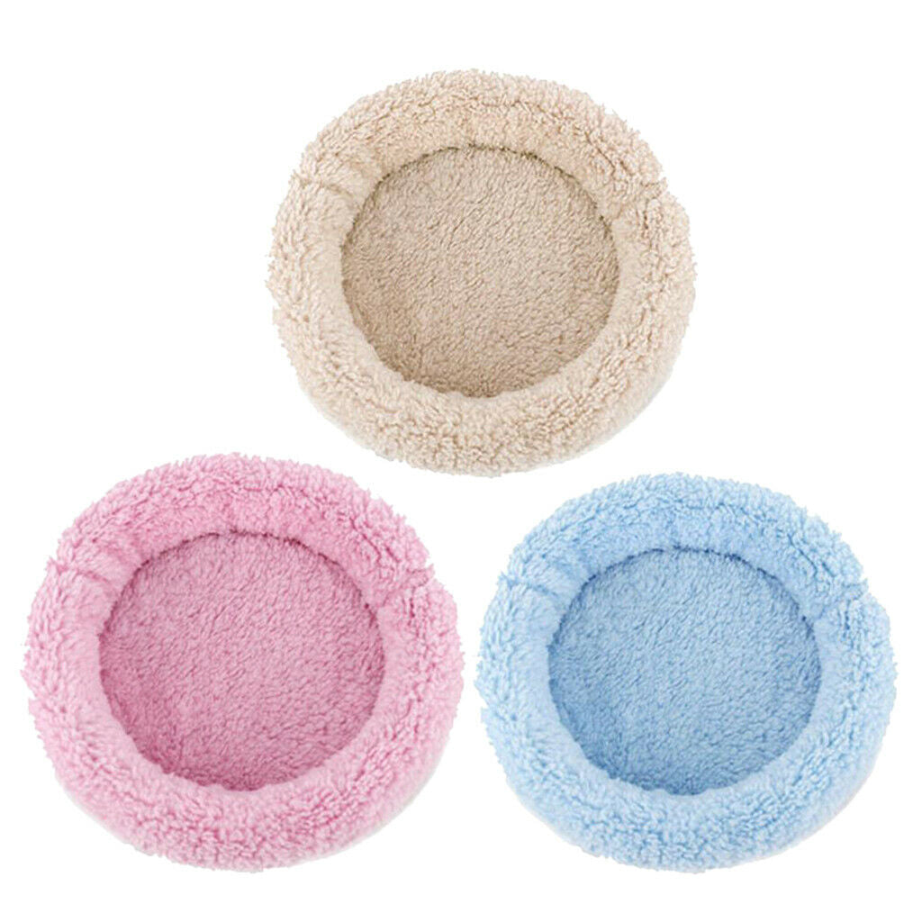 3 Pieces Soft Bed Blanket Mat Mat Mat For Hamster Cat Pets
