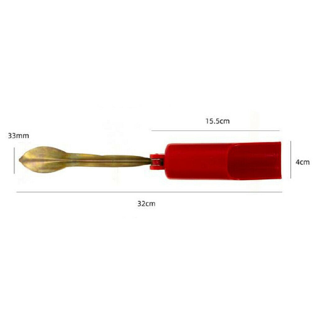 Folding Fishing Rod Holder Fishing Pole Bracket 12.6'' Red Fishing Equipment