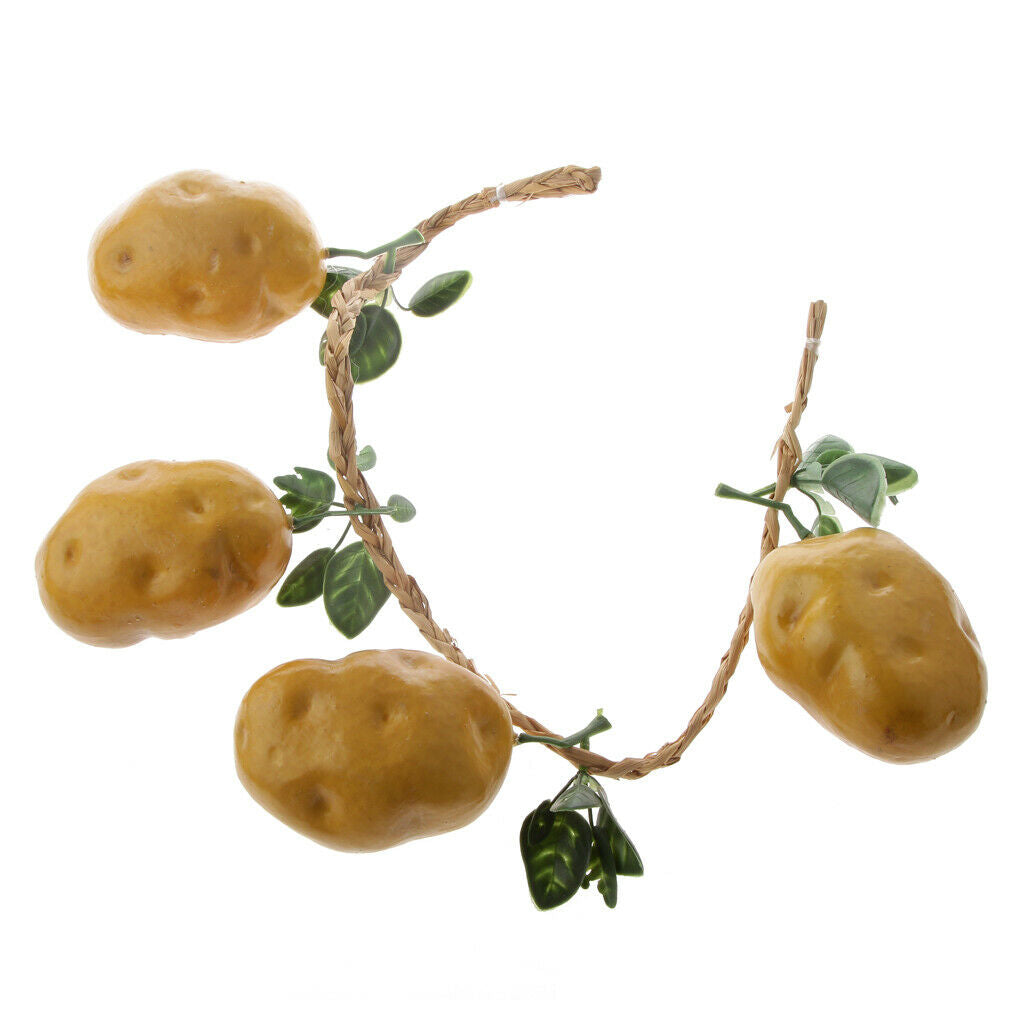 4pcs / String Manmade Potato Toys For Home Garden Decoration Wholesale Lot