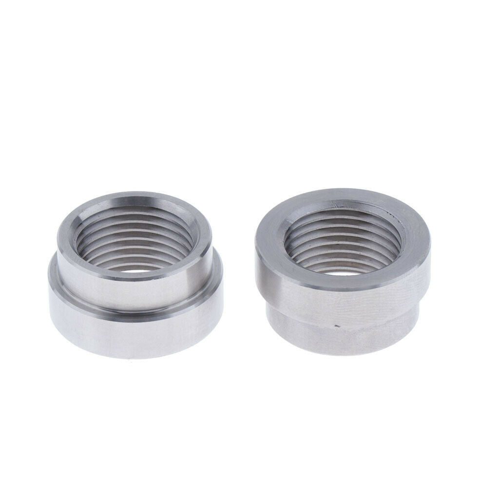 O2 Sensor STEPPED Nut Recess Bung M18 X 1.5 Threads - Iron - 10pcs