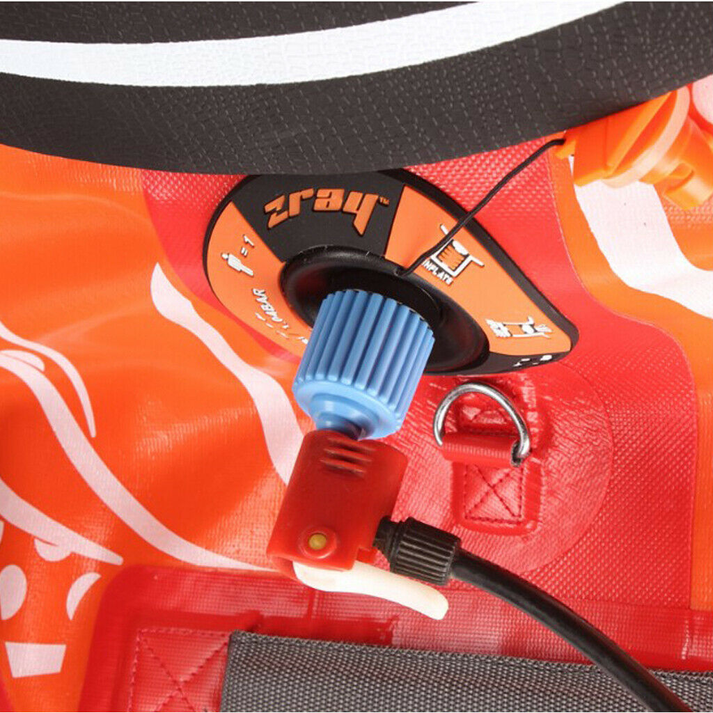 Inflatable Boat Pump Valve Adapter   Air Paddle Board Kayaking Accessory