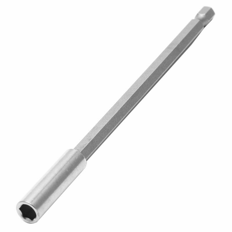 3Pc 1/4 Hex  Release Magnetic Screwdriver 60/100/150mm Extension Bit Holder Q4C4