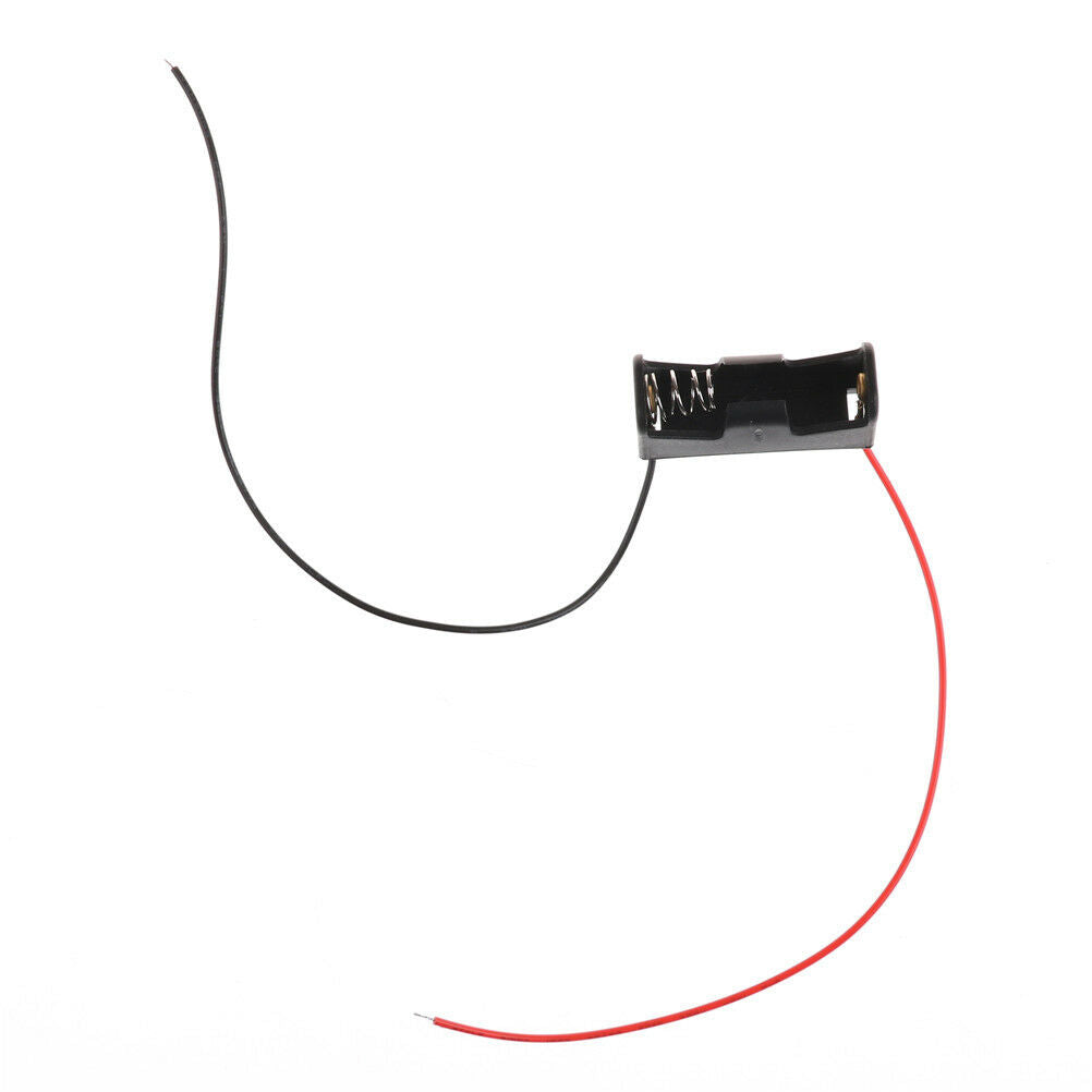 5pcs A23L 23A12V Battery Clip Holder Box Case Blac Lt