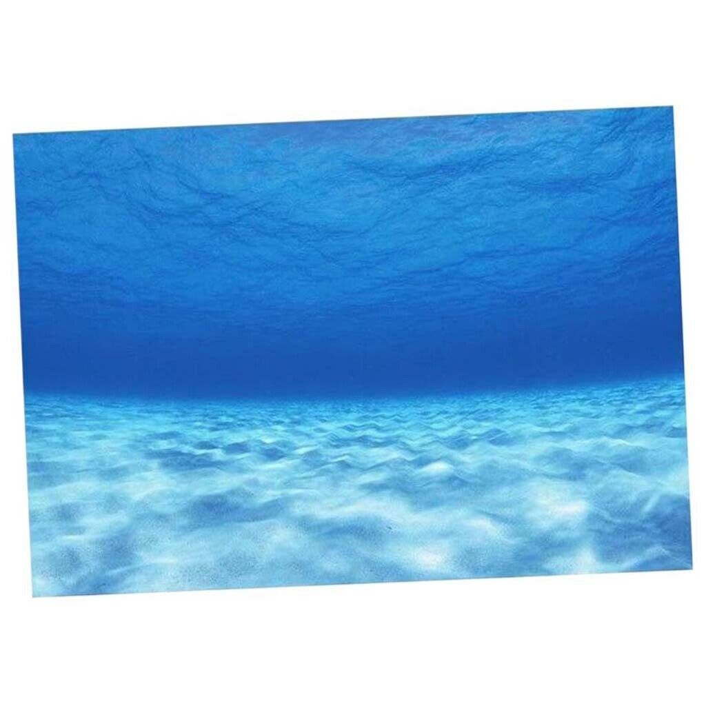 Fish Tank Adhesive Posters For Fish Tank Aquarium Landscape Decor 76x56cm
