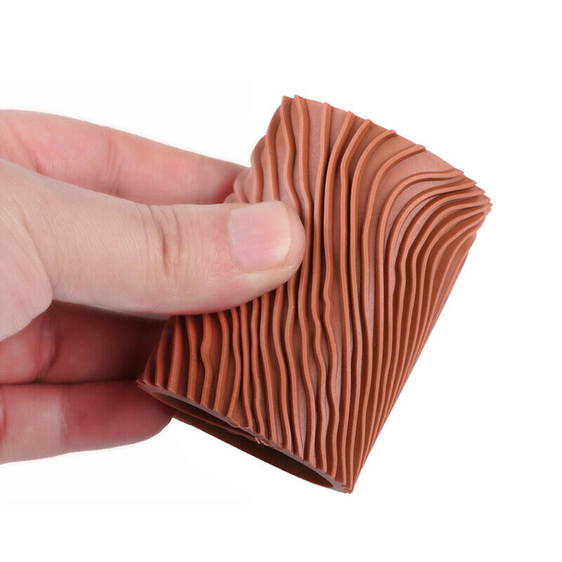 Rubber wood grain painting tool imitation wood graining wall texture art br T_DD