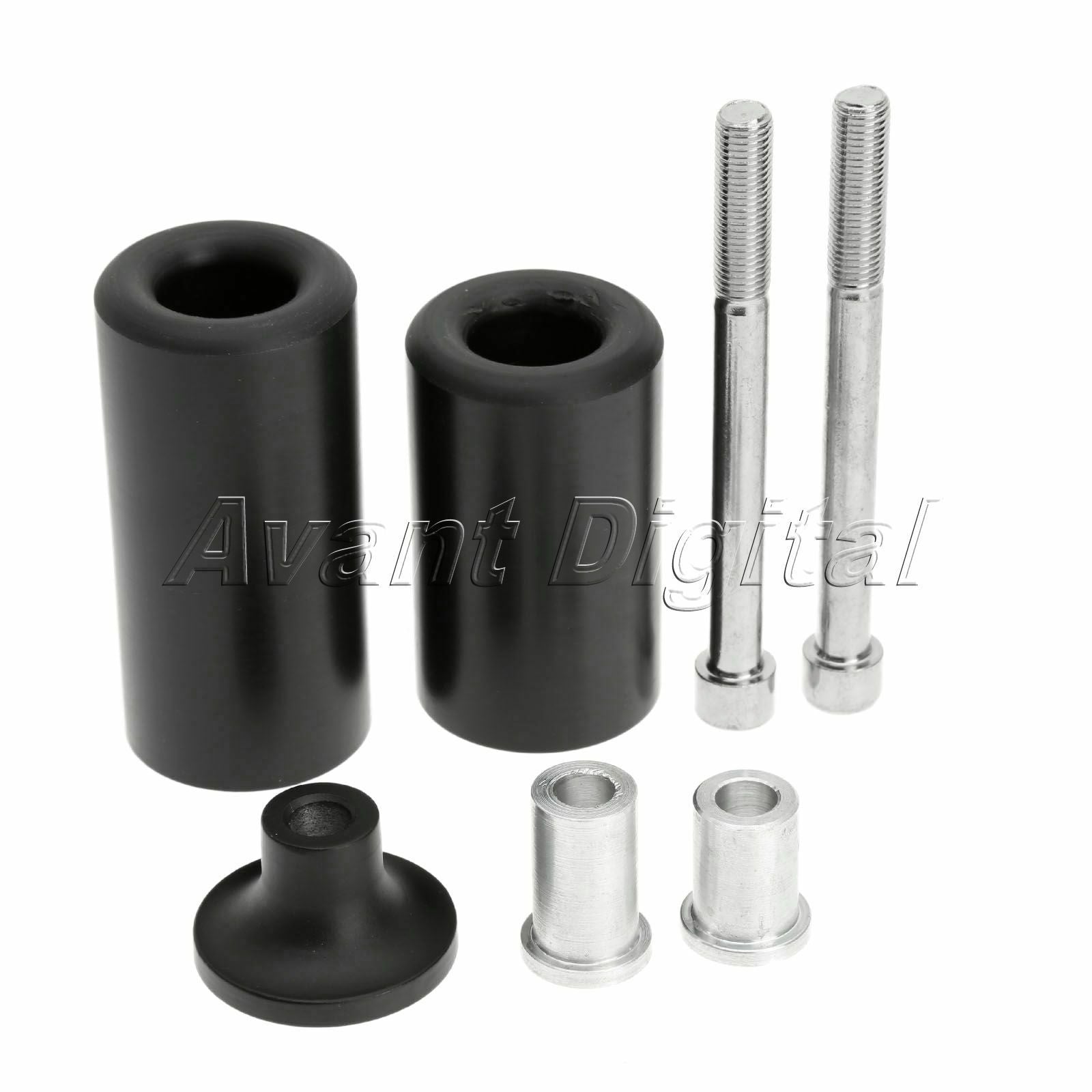 Motorcycle Black Frame Sliders Crash Protector For Kawasaki ZX6R ZX6RR 03 04 02