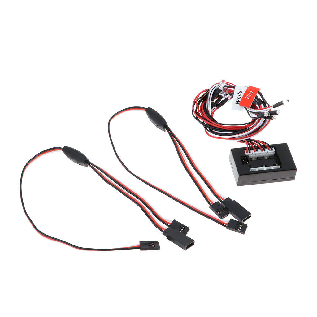 8 RC Car LED Light Kit Simulation Flash Light  /10 1/8 HSP  Part