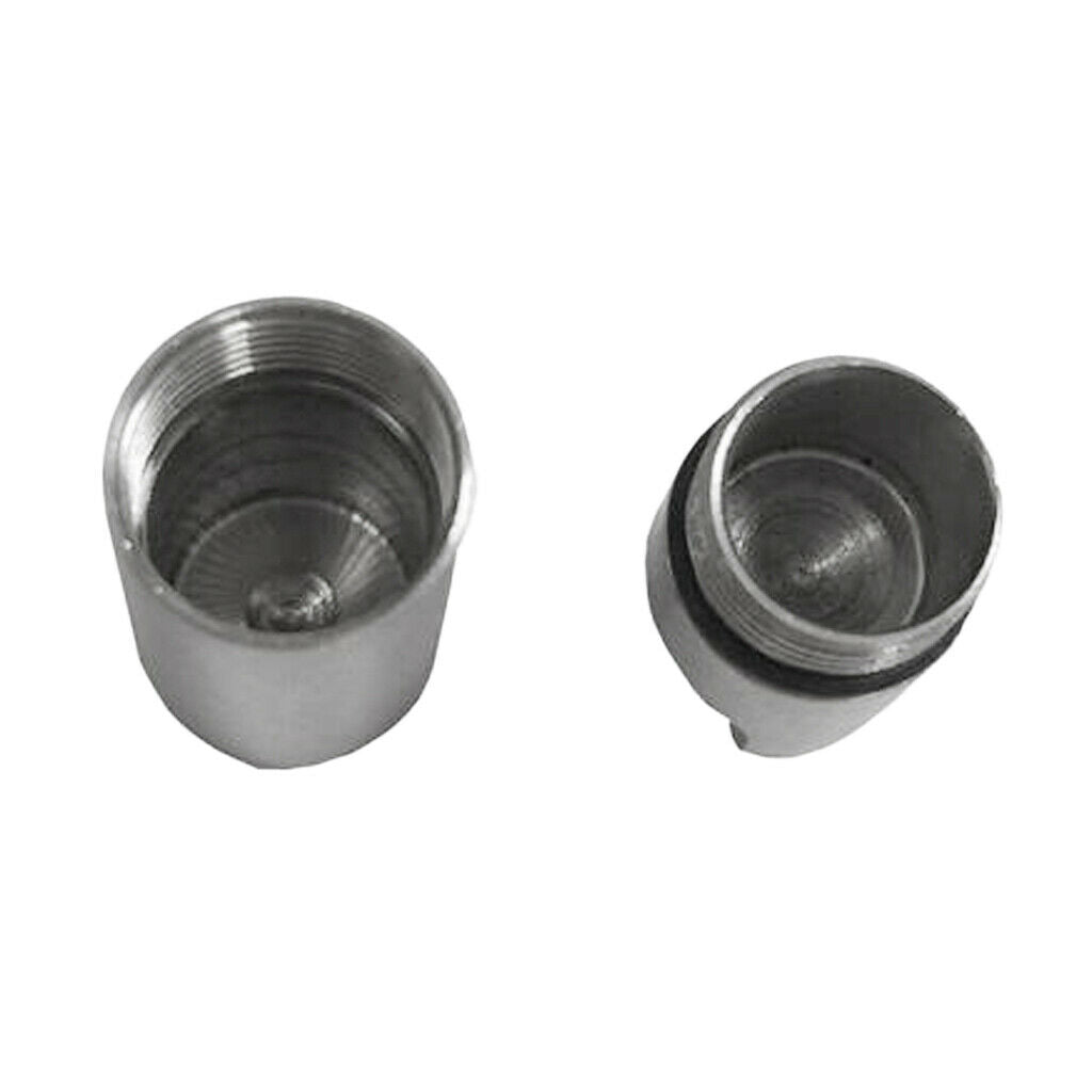 2pcs 304 Stainless Steel Mini Sealed Cabin Survival Waterproof Container