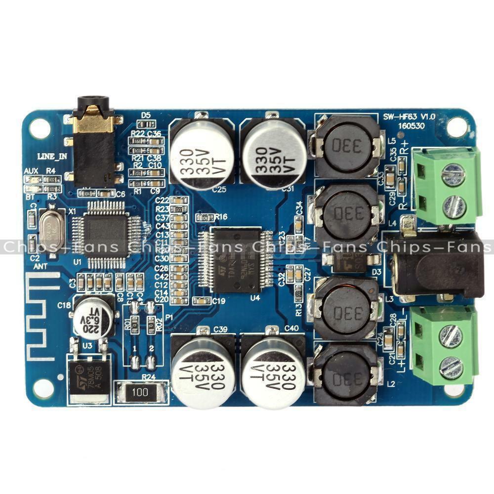 TDA7492P 25W+25W Bluetooth sans Fil V2.1 RÃ©cepteur Audio Amplificateur Board (
