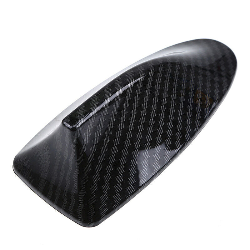 Carbon Fiber Car Autp Trim Shark Fin Roof Antenna Decorative Aerial Universal