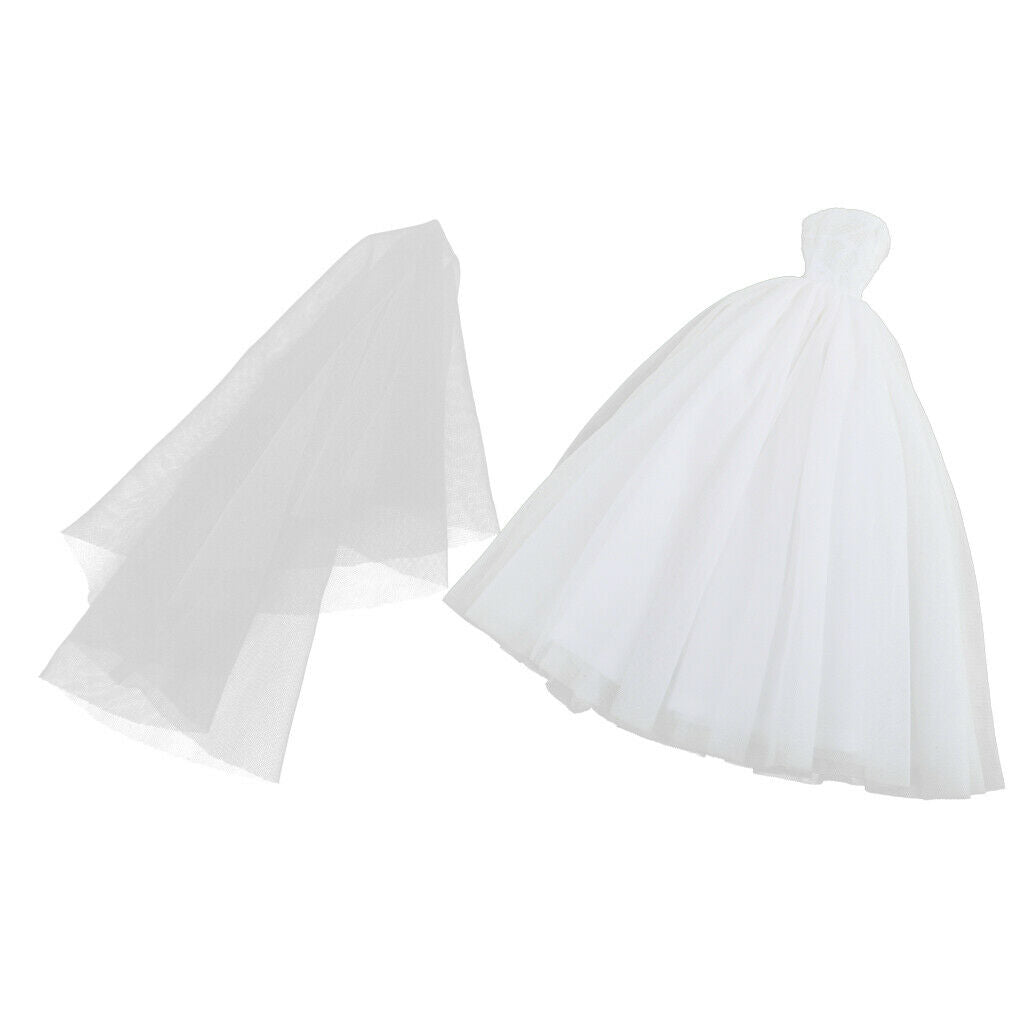 Fashion Clothes Tube Top Dress Wedding Gown &