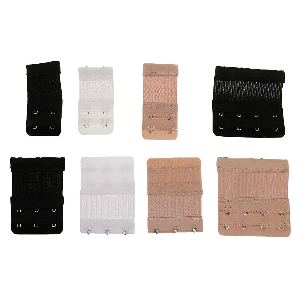 UnderwearShoulderlesswithExtension ForBraElasticWomen8Pieces2 / 3 / 4Buttons