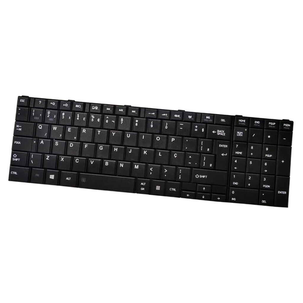 New Brazilian/ Portuguese Layout Keyboard for   Satellite C850D, C855,
