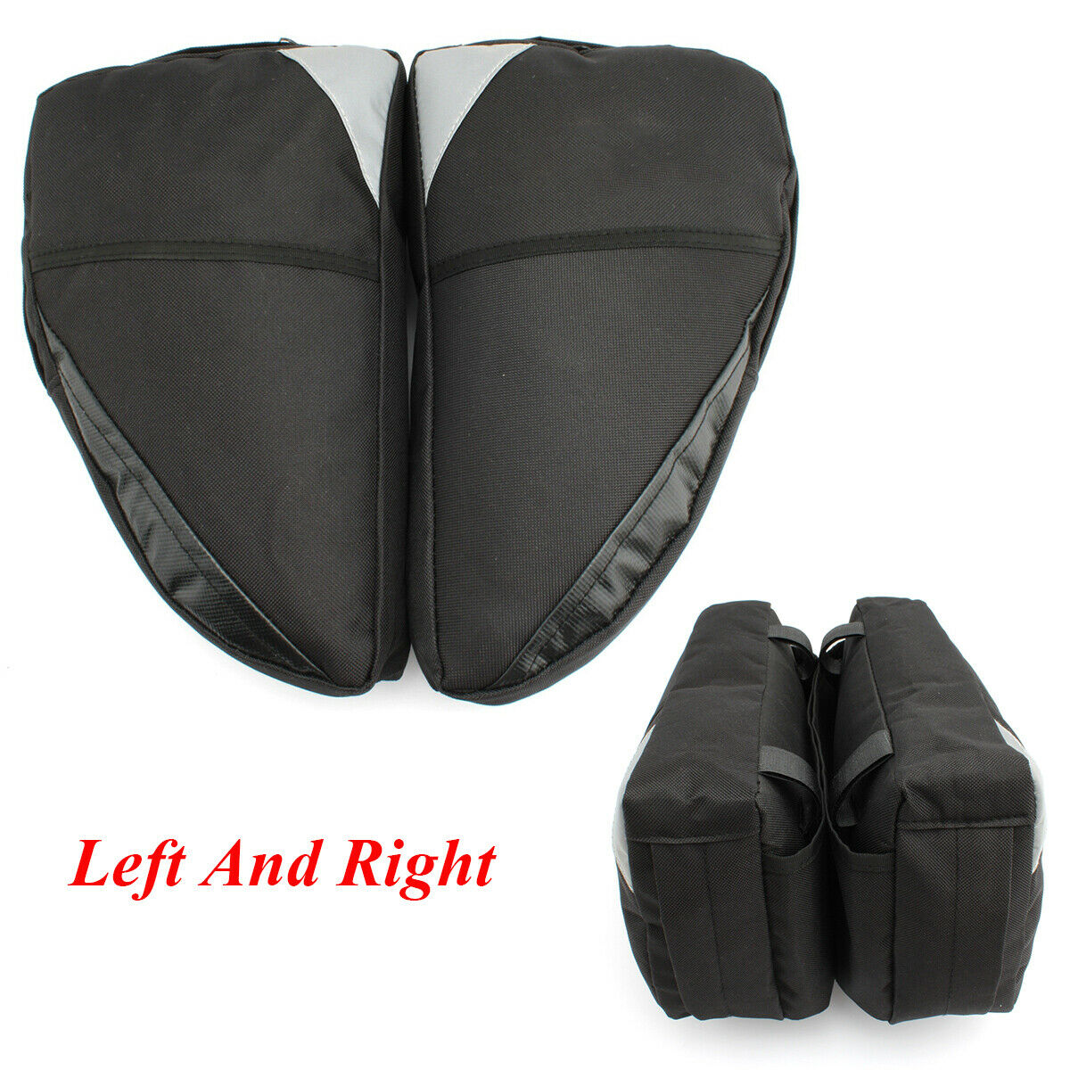 1 Pair Motorcycle Waterproof Luggage Triangle Bag For CRF 1000L Adventure Sports