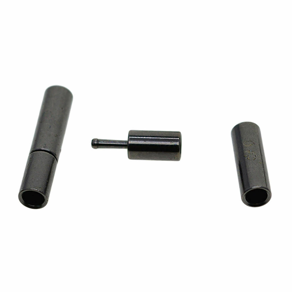 10 Set Black Glue In Bayonet Tube Clasp DIY Bracelet End Caps For 2mm Cord