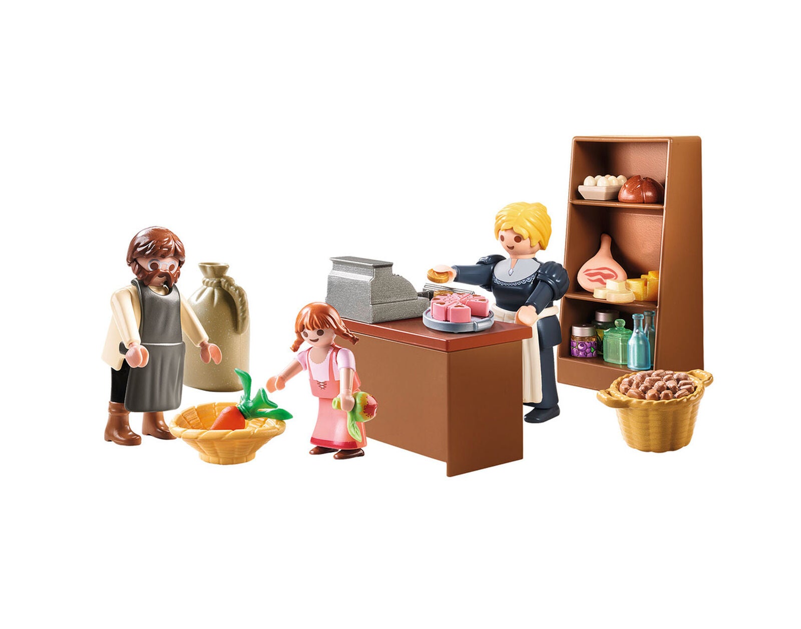 70257 Playmobil Heidi - Keller's Village Shop with Figures inc 37pcs Children 4+