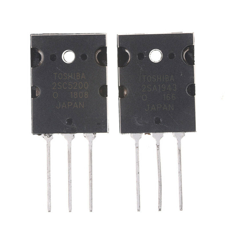 2pair 2SA1943 & 2SC5200 PNP Power Transist TKIXJAU  WF