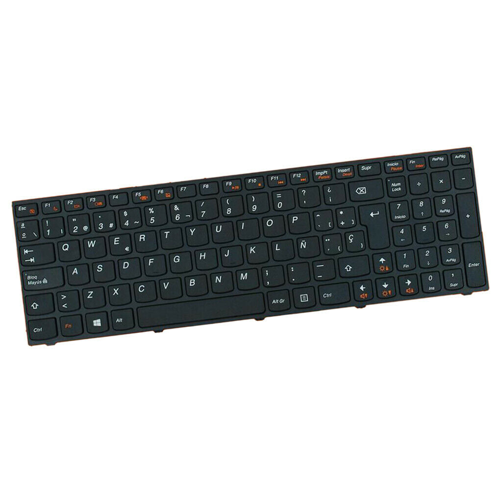 New Spanish Language Layout Keyboard w/ Numeric for Lenovo B5400 Laptop