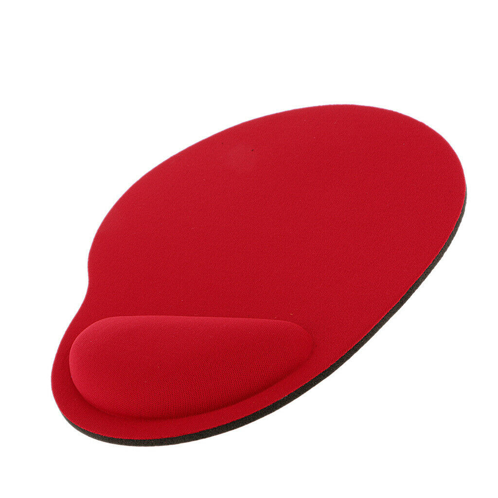 Ergonomic Mouse Pad with Wrist Rest Support, Memory Foam Non-Slip Rubber Base