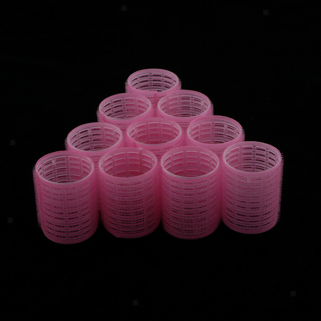 Self Grip Hair Rollers Curling Waves Cling Stick Styling Tool 20PCS 48/32mm