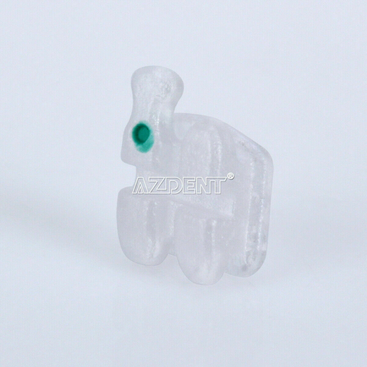 50 Packs Dental Braces Orthodontic Ceramic Brackets 5*5 Roth 022 Hook 345 AZDENT
