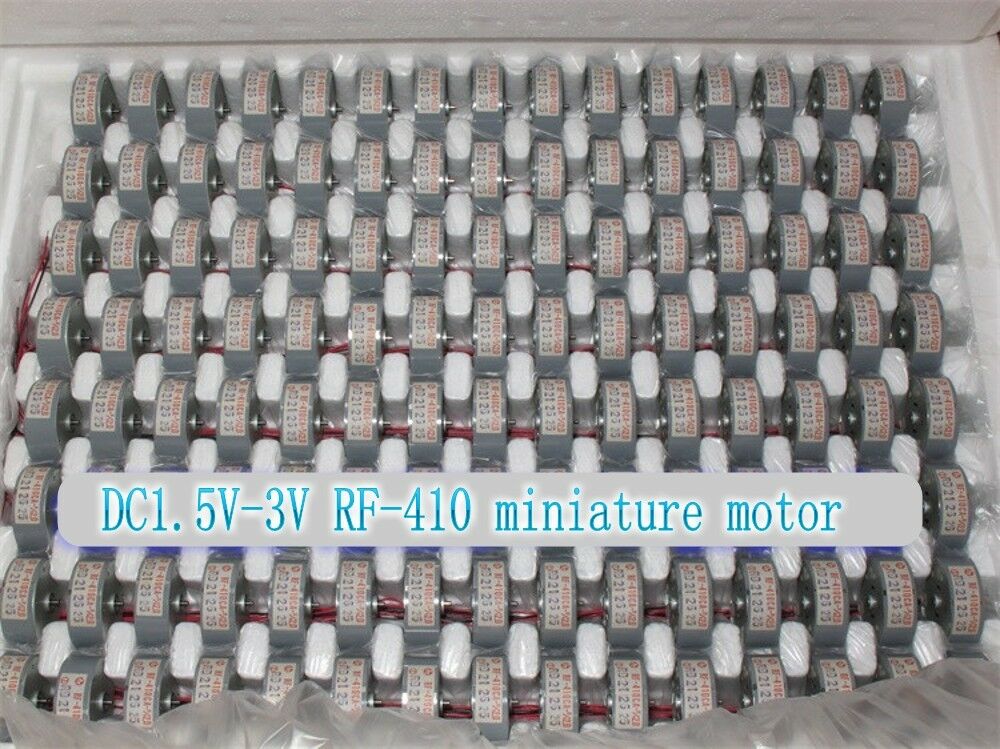 1pcs DC1.5V-3V ultra-thin movement motor RF-410 solar motor 2700~5900rpm