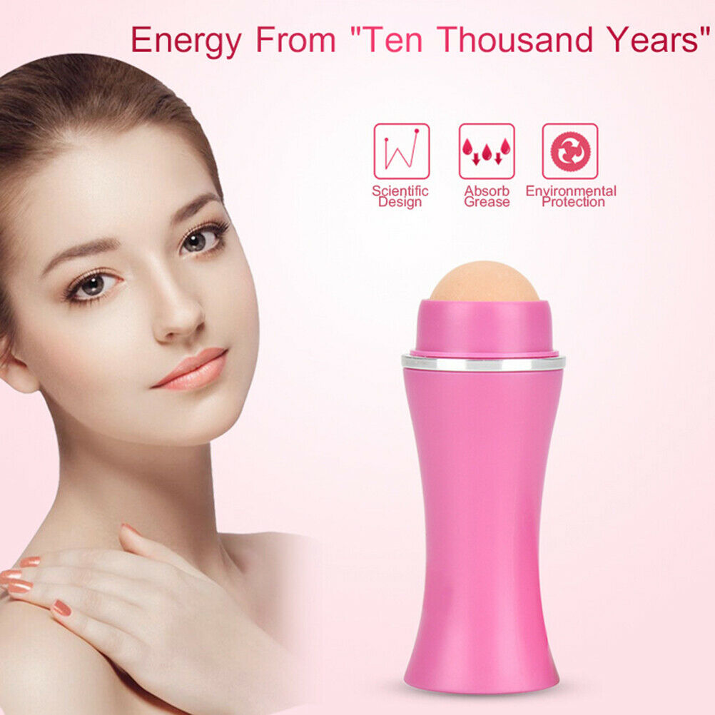 Facial Volcanic Stone Oil Absorbing Ball Roller Natural Mineral Face Oil Control