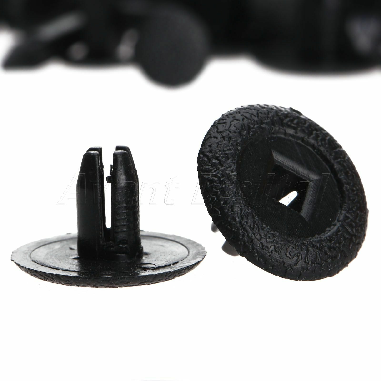50 Trunk Ceiling Panel Fastener Clips 6.3mm Plastic Rivet Style for Suzuki Mazda