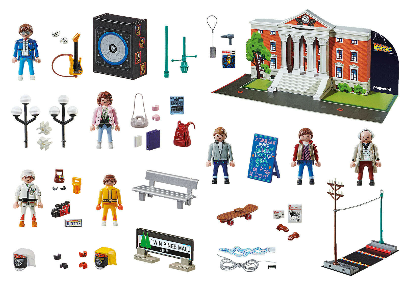70574 Playmobil Back to the Future Advent Calendar 24 Doors to Open inc 97pcs