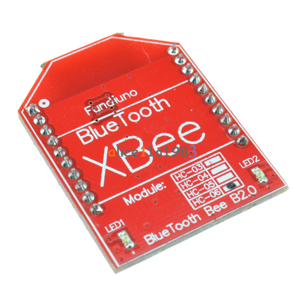 New Arduino Bluetooth Bee Slave module with Bluetooth Bee Xbee adapter