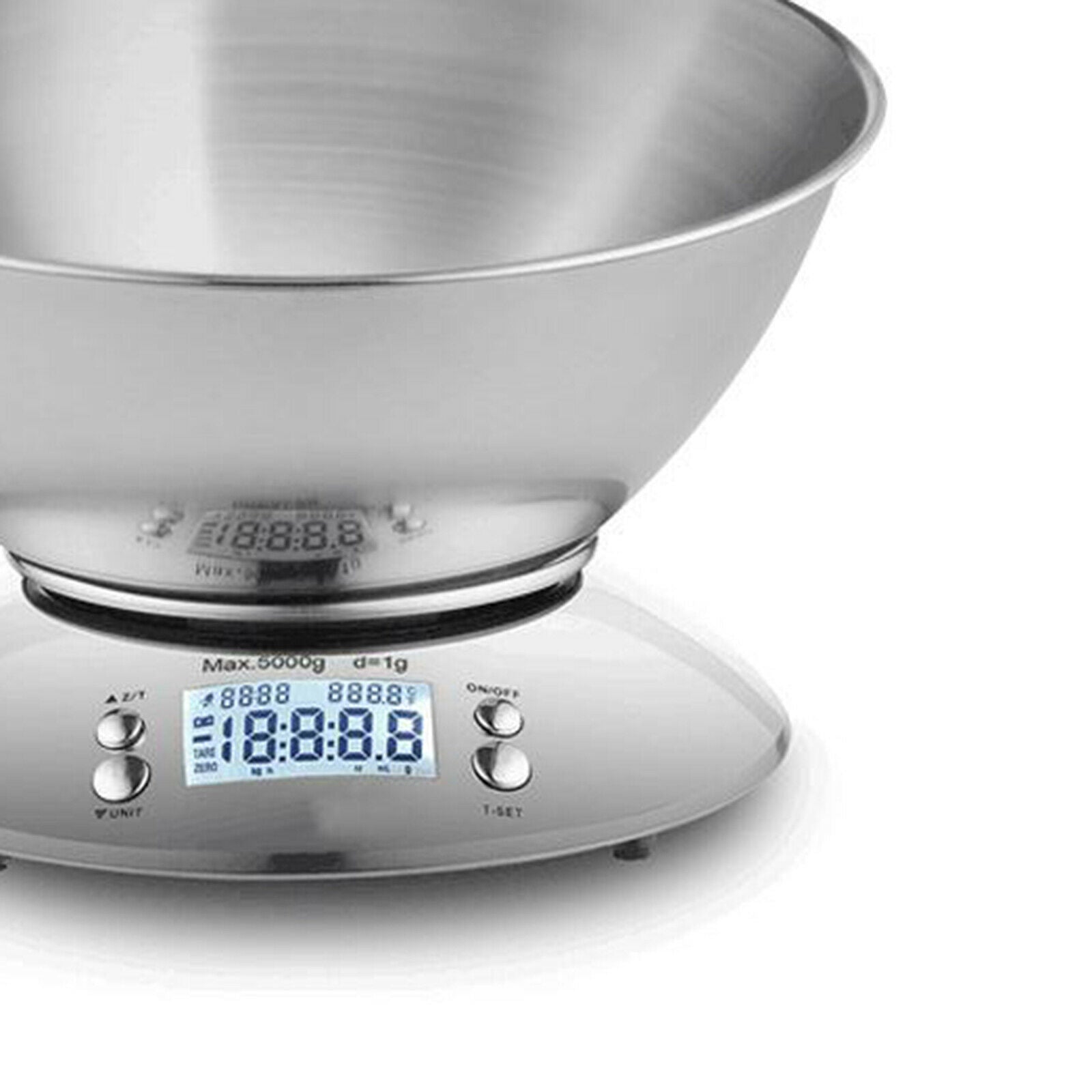 Stainless Steel Kitchen Scale Digital Display Cooking Accessory Baking Tool