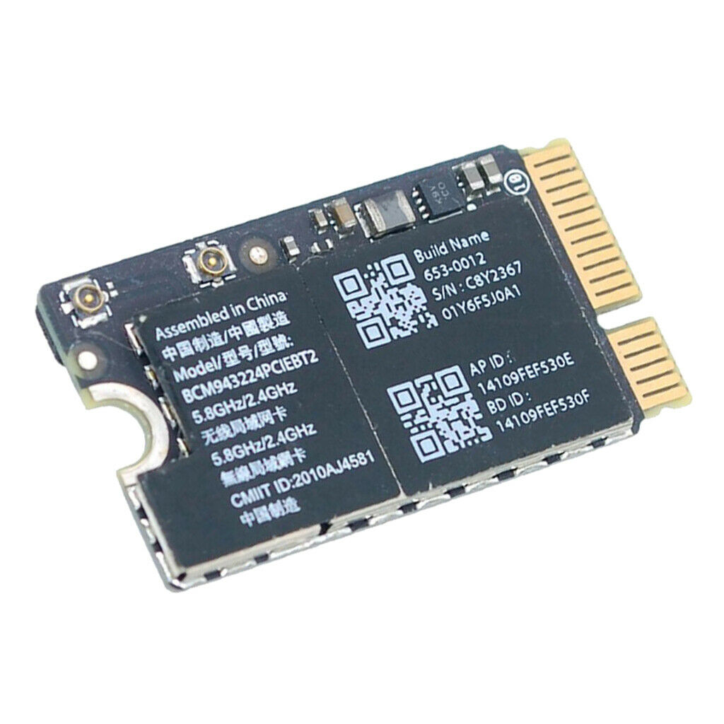 Wireless  /5Ghz Bluetooth4.0 Wifi WLAN Card For Macbook Air A1369 A1465
