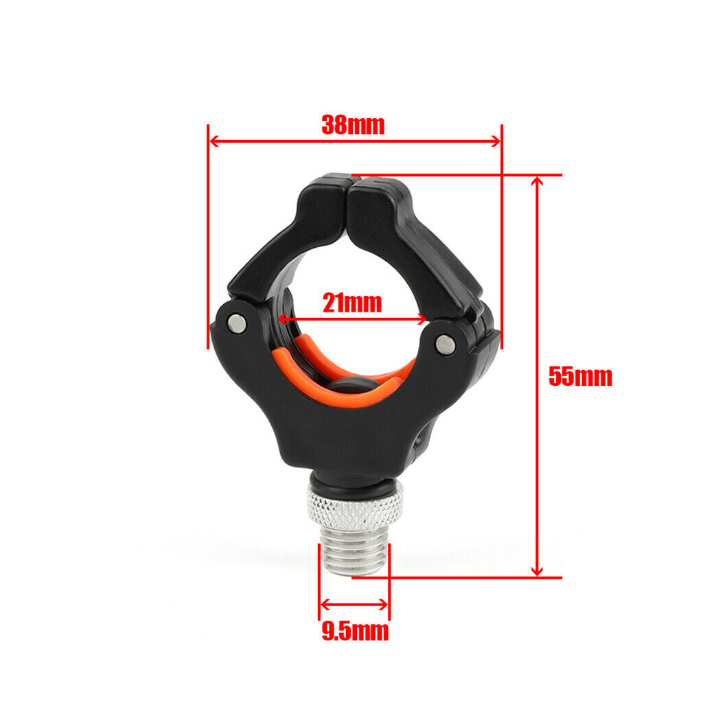 Fishing Rod Rest Gripper Head Tackle Bracket Grip Holders Support Equipment