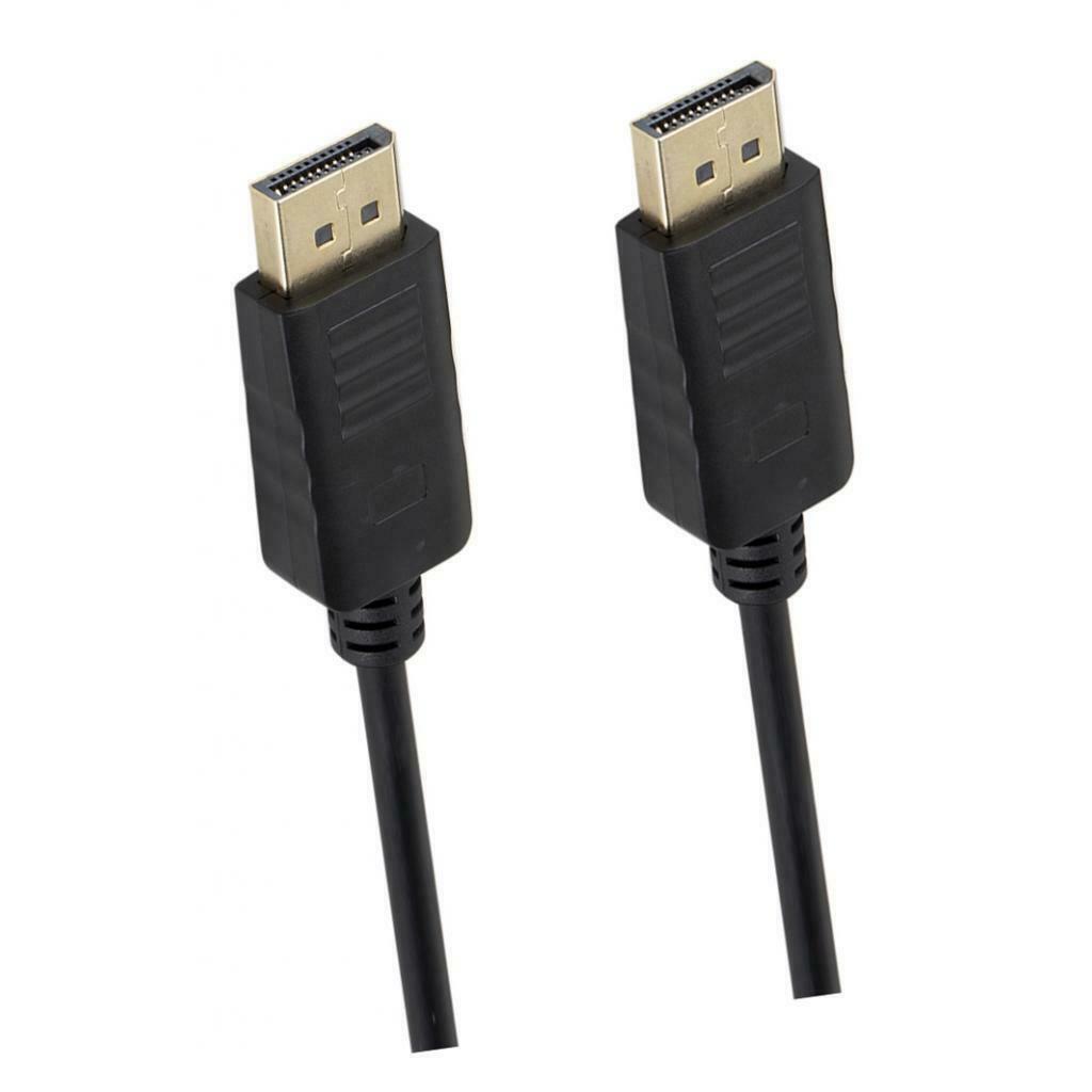 1.8M Display Port Extension Cable DP to DP Cable HD Display Port-Black