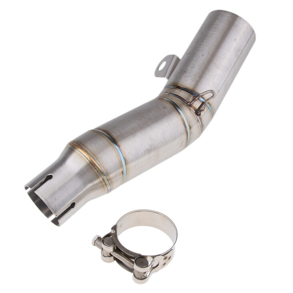 Stainless Steel Exhaust Middle Link Pipe for Yamaha R6 06-18