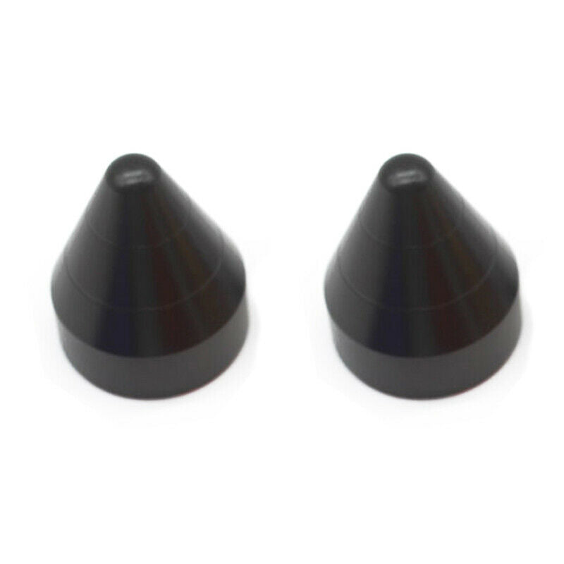 2PCS Car SUV Truck Rear Bumper Spike Guard Protector Anti Collision Nail Black