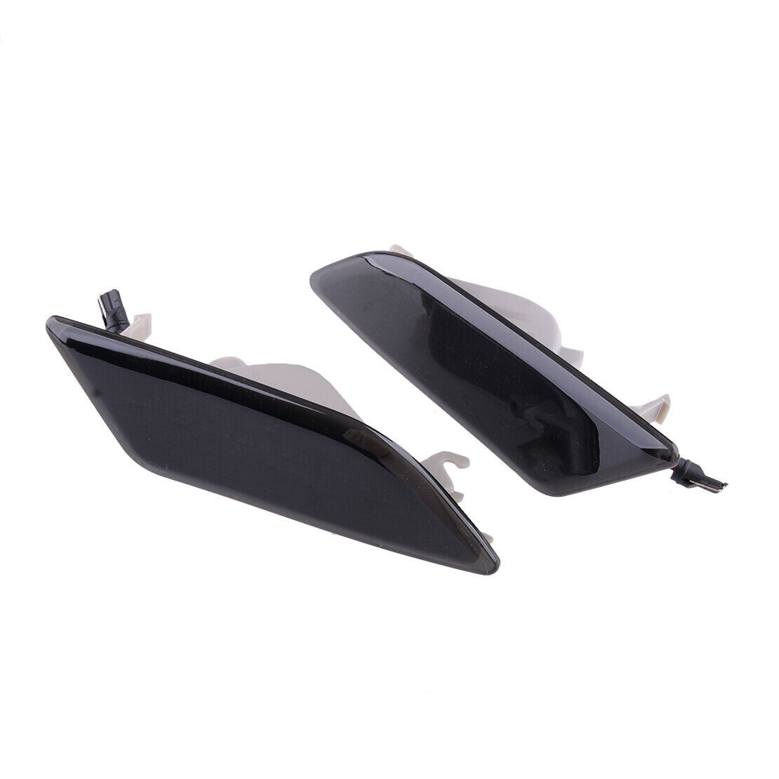 2x Smoked Static LED Side Marker Light Fit for Mercedes Benz W204 C300 C63 AMG
