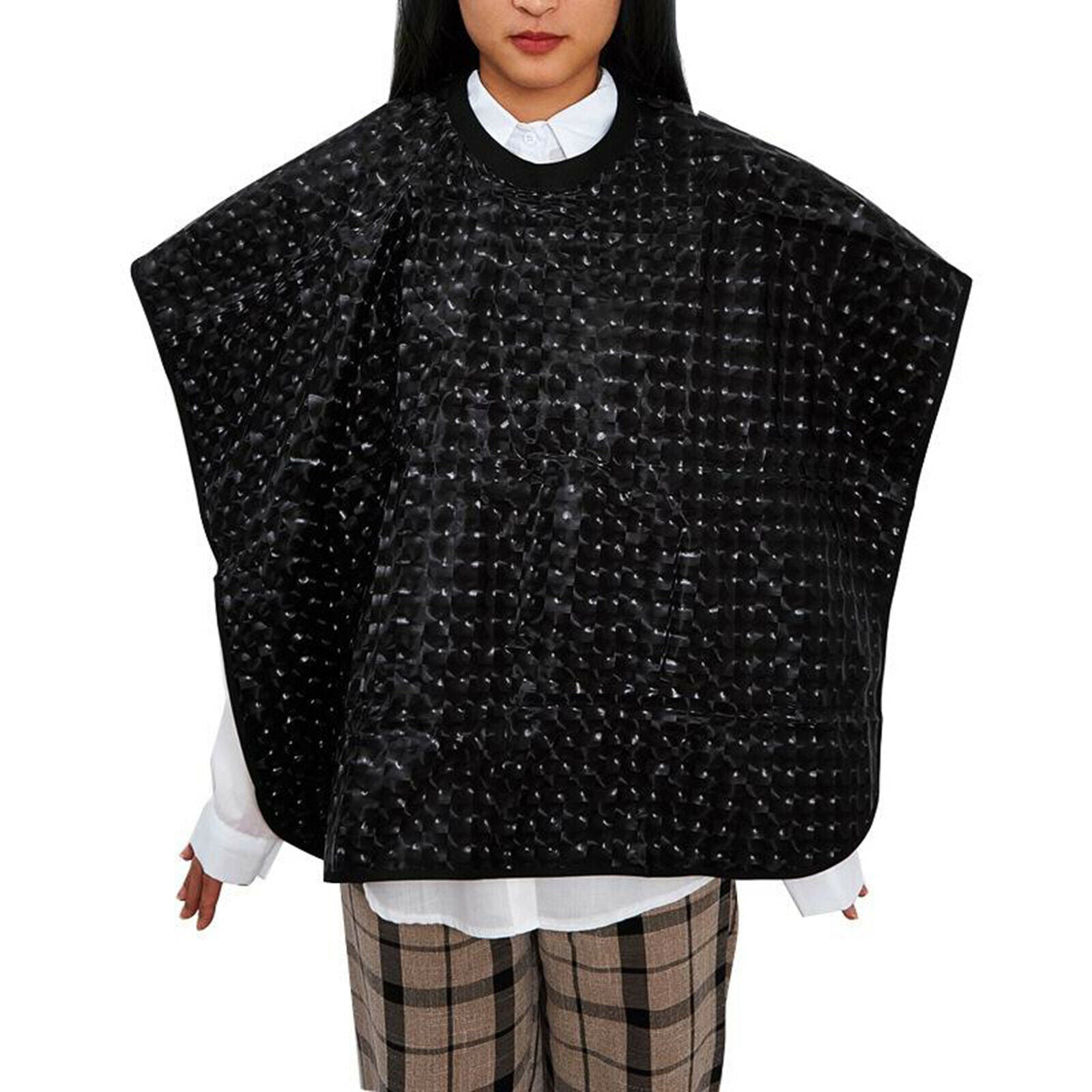 Unisex Non-stick Hair Professional Barber Cape Shave Apron for Beard Catcher