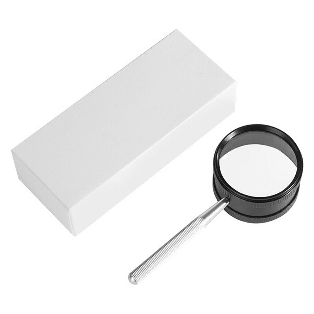 35X Handheld Reading Magnifier Glass for Seniors Reading, Jewelry, Explorin