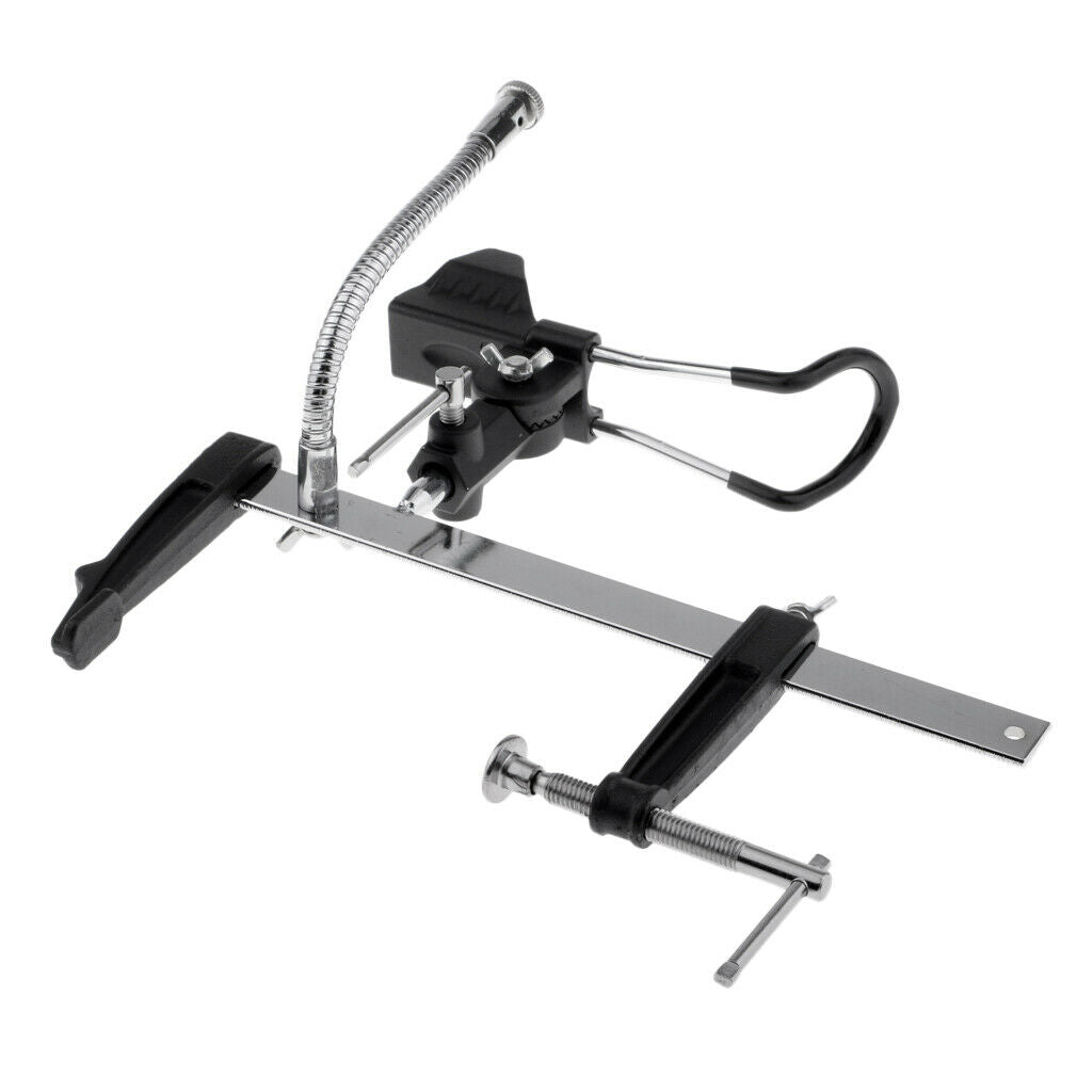 Fishing Rods Holder Support Pole Bracket Ground Support Stand w/ Light Stand