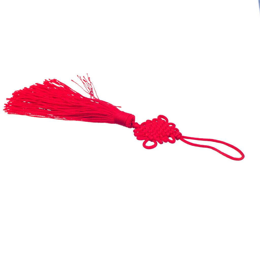 Chinese Hanging Decoration Tassel Knot Blessing Good Car Lucky Home